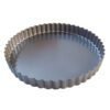 Moule à tarte 32 cm en acier antiadhésif fond fixe DE BUYER