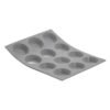 447074 - Moule pour 12 mini tartelette en silicone elastomoules DE BUYER