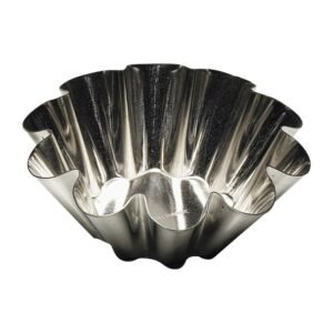 Moule pour brioche à fond plat avec 10 côtés GOBEL