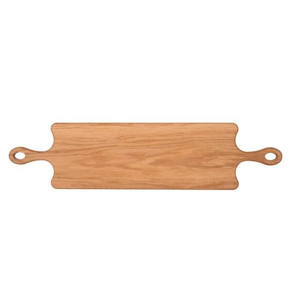 130117 - Planche à pain avec 2 poignées 62x15 cm en chêne T&G WOODWARE