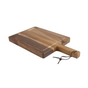 130054 - Planche à découper avec poignée 42x23 cm en acacia T&G WOODWARE