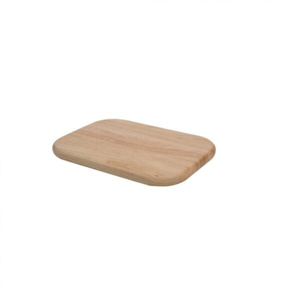 130075 - Planche à découper rectangle 28x20 cm en hévéa T&G WOODWARE