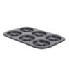 Plaque pour 6 mini 8 cm savarins DE BUYER