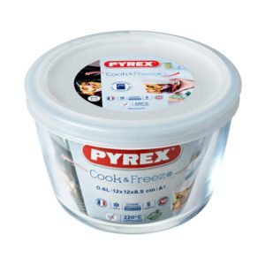 Plat rond cook & freeze 0,6 l PYREX