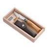 Plumier couteau N°8 en bois d'olivier et son étui OPINEL