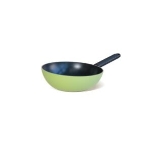 Poêle wok Ramen verte 28 cm GUZZINI