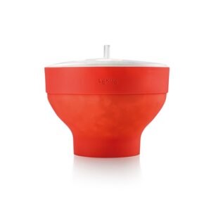 Pot à pop corn rouge LEKUE