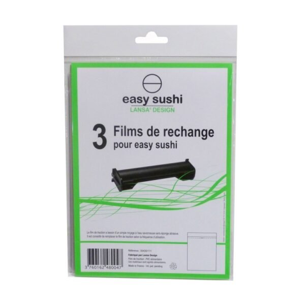 Sachet de 3 films rechange EASY SUSHI