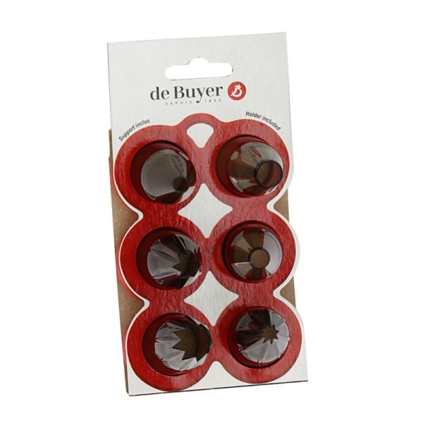 Sélection de 6 douilles à formes classiques DE BUYER