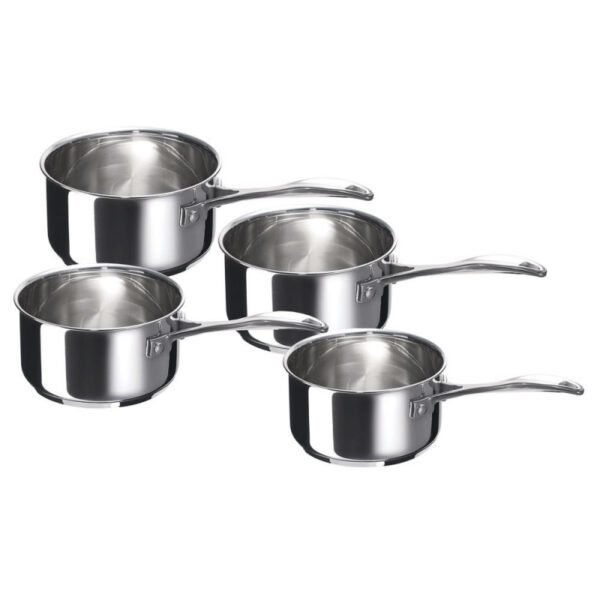 Série de 4 casseroles Chef en inox BEKA