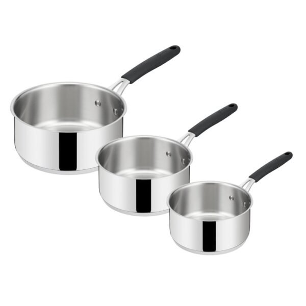 Série de 3 casseroles inox Tempra 16/18/20 cm LAGOSTINA