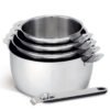 Lot de 4 casseroles de 14 à 20 cm en inox avec manche amovible Move On BEKA