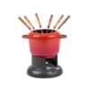 Service à fondue en fonte émaillée INVICTA