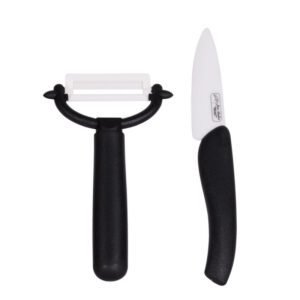 Couteau à office 8 cm avec éplucheur en céramique JEAN DUBOST