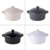 Set de 4 mini cocottes zen 9 cm en grès TABLE PASSION