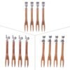 Set de 4 piques Acacia animaux 13 cm (1 modèle aléatoire) TABLE PASSION