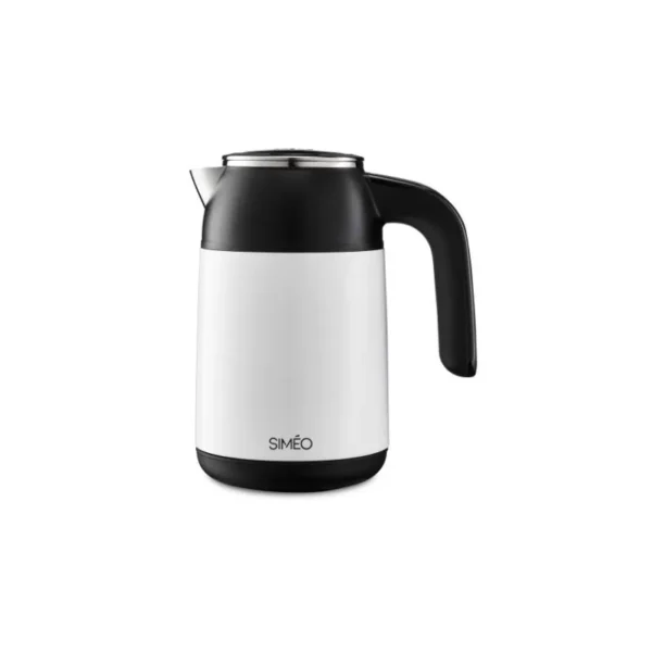 BVI160 - Bouilloire à température réglable 0,5 litre 650 W noire et blanche - SIMÉ0