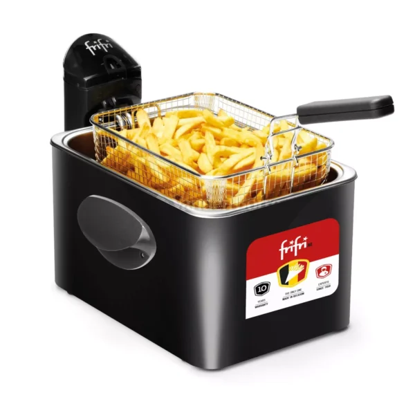 F1905A - Friteuse à bain d'huile - noire - 3,5L - 3200W - frifri