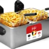 Friteuse double cuve DUOFIL F1998DUO en inox 2x4.5L