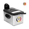 F5848DUO Fil - Friteuse à bain d'huile grise - couvercle DUOFIL - 4,5L - 3200W - frifri