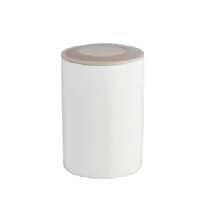 YVA945 - 4 pots en céramique blanche 4 x 125 ml  - SIMÉ0